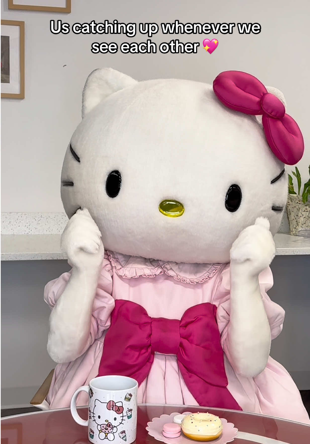 Debriefing session 🎀 💖 #hellokitty #mymelody 
