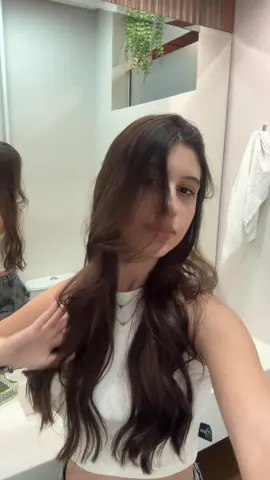 Voltando a cor original 🤎✨ #fyp #foryou #transition #brunette 