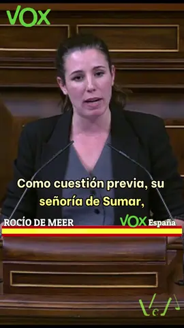 Interviniente: @RocíoDeMeer , @VOX_Congreso  Posicionamiento sobre las prioridades del Gobierno en materia de cooperación territorial y el desarrollo de los compromisos multilaterales y bilaterales con las Comunidades Autónomas. Fecha: 28.10.2025 Lugar: Congreso de los Diputados Diputado por... @VOX España 🇪🇸  #SoloquedaVOX#SoloQuedaVOXascal , #España, #Andalucía, , , , , ,   