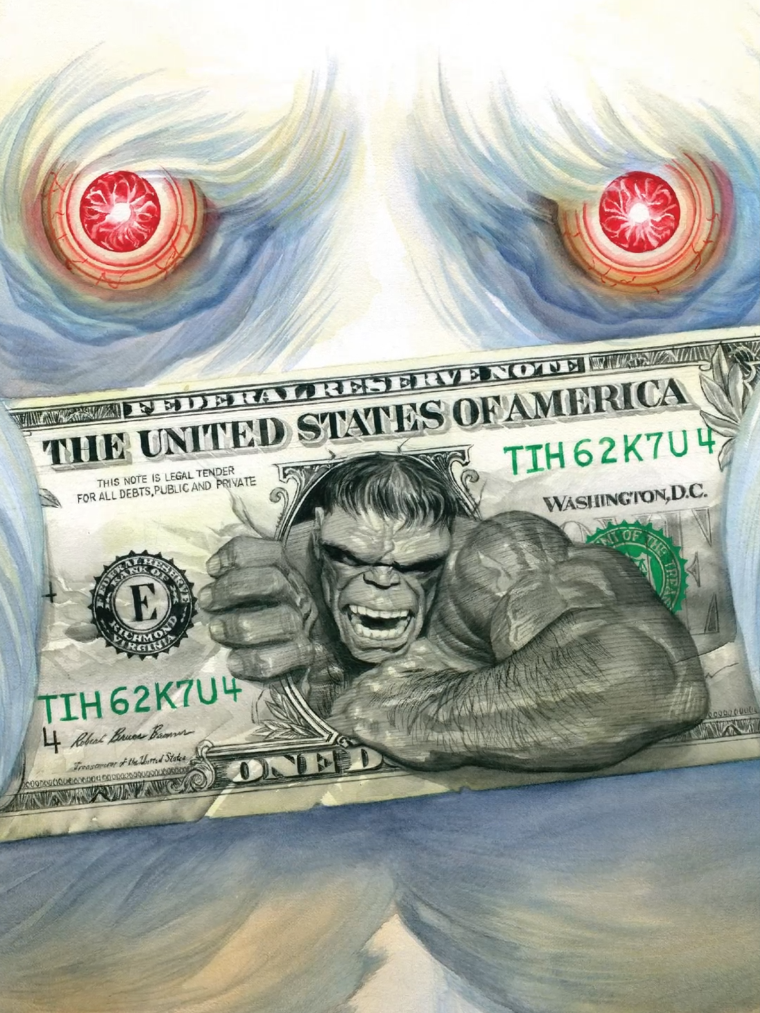 Xenmu logró infiltrarse en la mente de Hulk #marvel #marvelcomics #comics #hulk