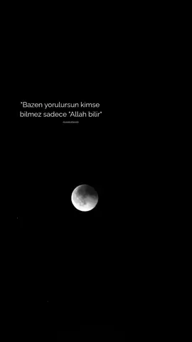 Bazen yorulursun kimse bilmez sadece 