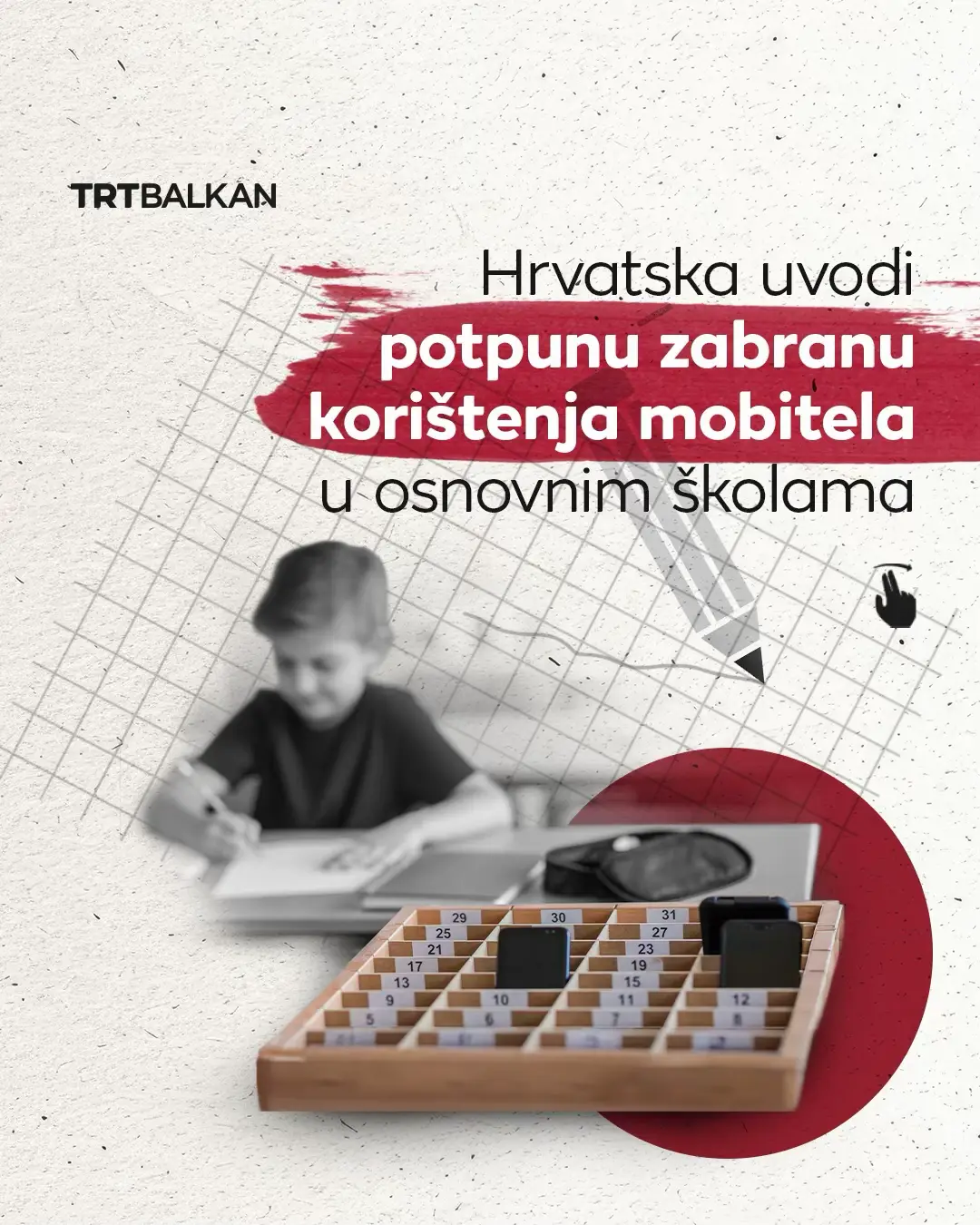 Hrvatska uvodi potpunu zabranu korištenja mobitela u osnovnim školama. Iako učenici trenutno ne smiju koristiti mobitele tokom nastave, novim izmjenama Pravilnika o pedagoškim mjerama predviđa se da zabrana važi i za vrijeme odmora – uz iznimke prema kojima se mobiteli mogu koristiti u edukativne svrhe ili iz zdravstvenih razloga. Osim toga, novim pravilnikom ograničava se i pravo roditelja da opravdaju izostanak djeteta s nastave – umjesto dosadašnjeg neograničenog broja, to će moći učiniti samo dva do tri puta po polugodištu. Izmjene su trenutno u pripremi, a njihova primjena očekuje se početkom nove godine.