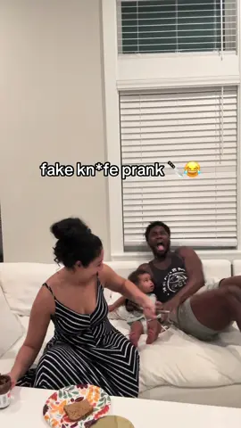 he said it felt like it was real 😂😂 #fyp #husbandwife #couplecomedy #prank #couplestiktok 