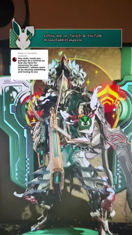 Replying to @Viscount #jaderabbitemperor #fyp #warframe #tennocreate #warframecommunity 