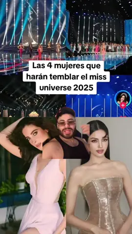 Cuáles son sus 4?? #missuniverse #mexico #chile #thailand #venezuela #missuniverso