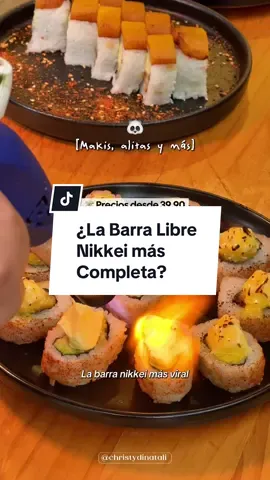 Nuevos makis, nuevos postres y nuevo local en @PANDA 🍽️🐼 | Sushi 🍣 Rolls  📍NUEVO LOCAL: Calle Berlín 581, Miraflores 📍José Pezet y Monel 2061, Lince 🕣 Todos los días de 1 a 11:45pm. 💸 Barras desde 39.90 #dondecomer #comidailimitada #barralibredemakis #barralibredealitas #limaperu            