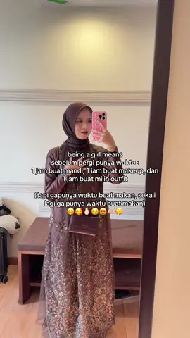 pas udah mau brangkat brasa gemeteran 🫠 #relateable #makeup #outfit