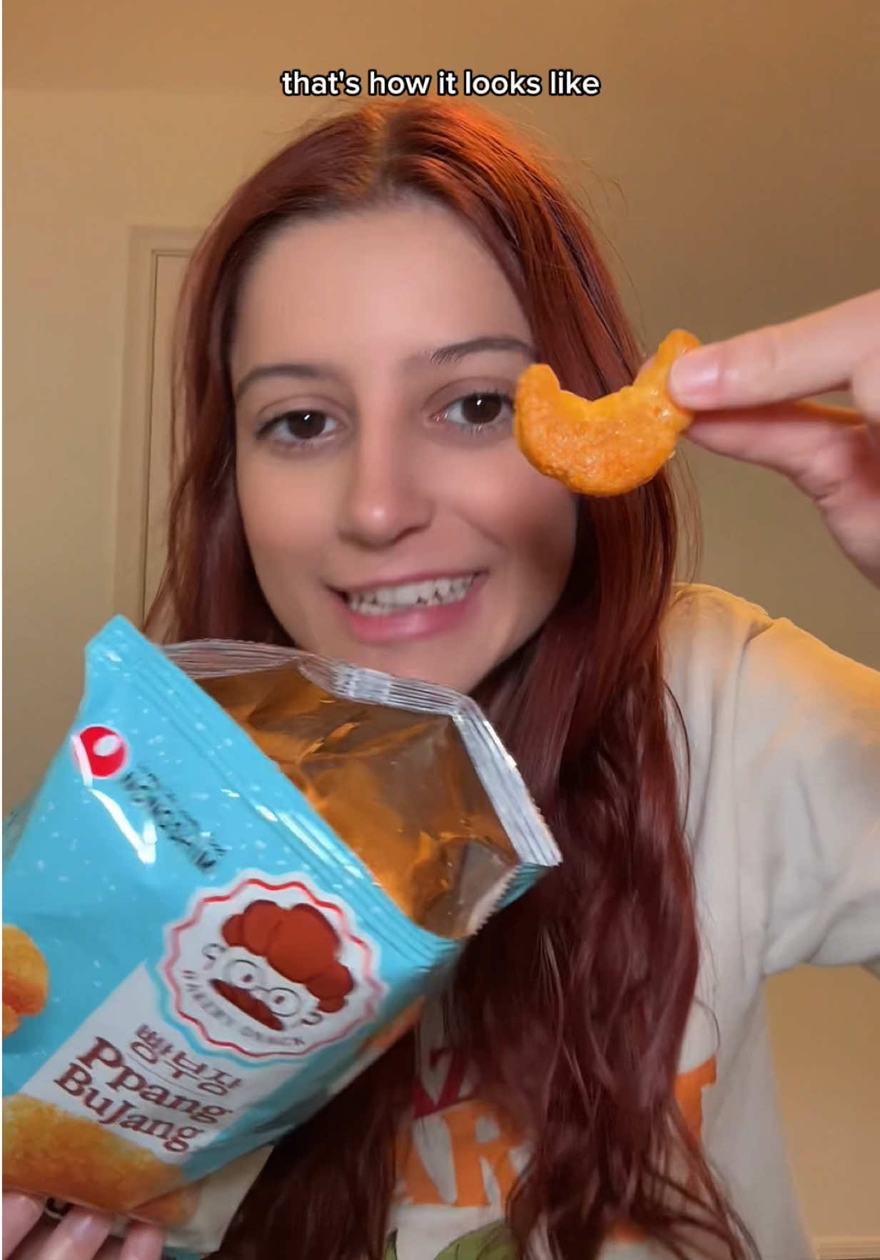 Tried Ppang Bu Jang for the first time, bakery-level snack you can take anywhere 😋 #PpangBuJang #PBJ #Nongshim #BakerySnack