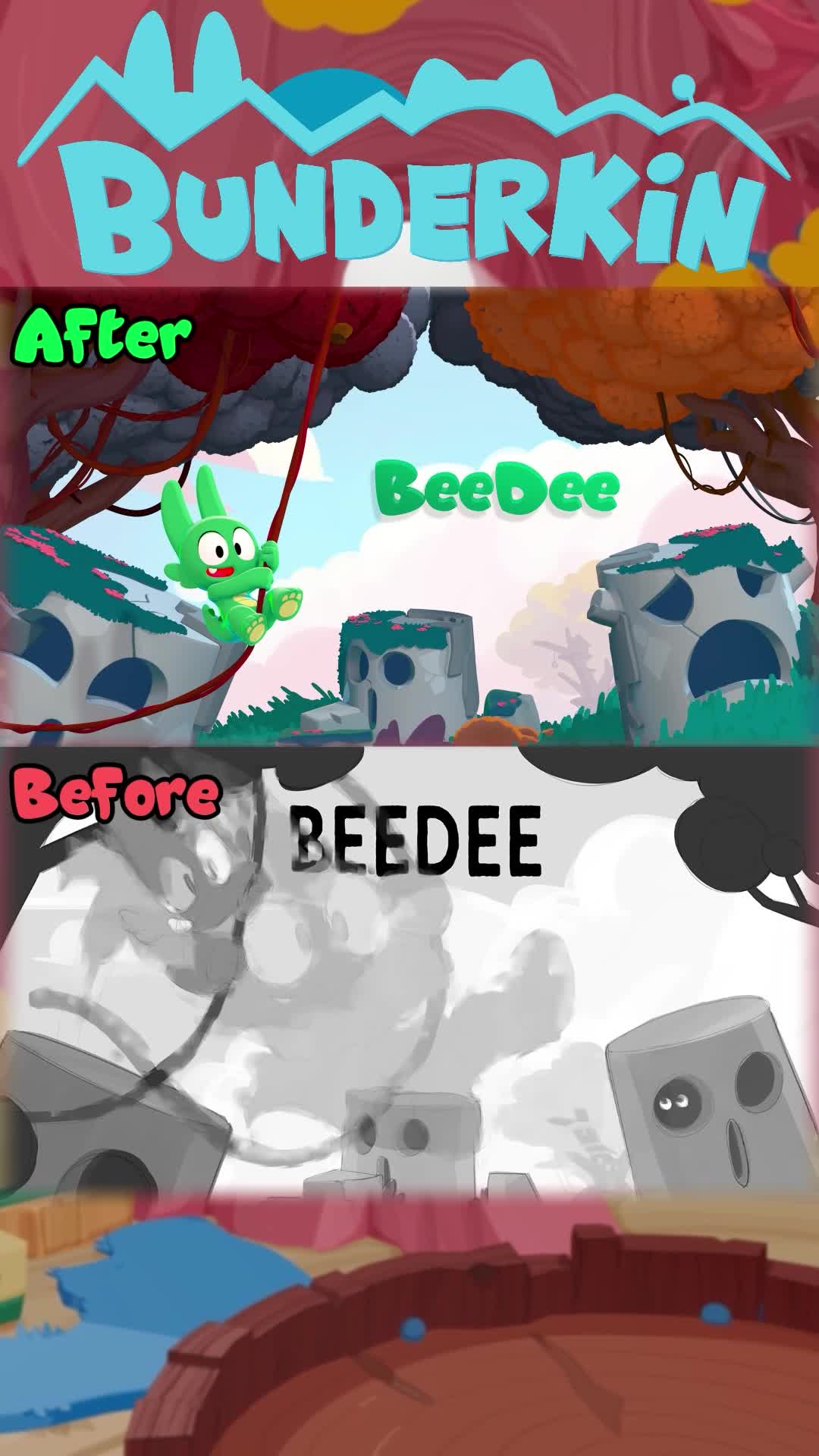 We love to watch the concept art come alive with animation. Do you want to see more storyboards? #bunderkin #animation #indie #IndieStudio #IndieArtists #3DAnimation #cartoon