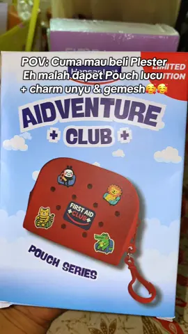 Beli plester dapat pouch lucu #hansaplastpouch 