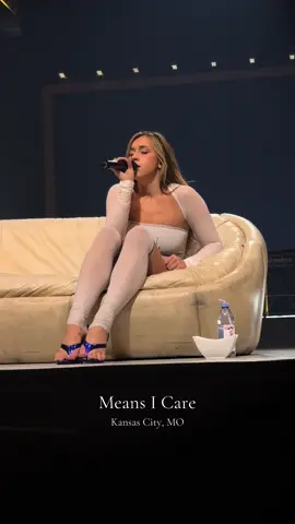 Means I Care in Kansas City, MO @tate mcrae @t8 hq #tatemcrae #vip #soundcheck #misspossessivetour #meansicare 