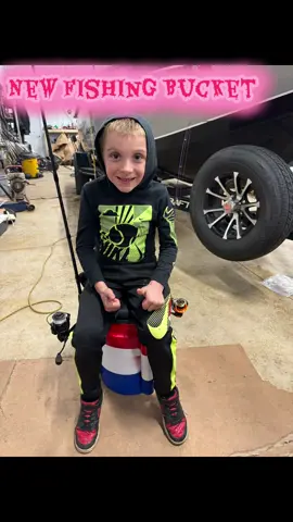 New Fishing Bucket!!!@Heckel rip #fishing #foryou #viral #fish #fishtok 