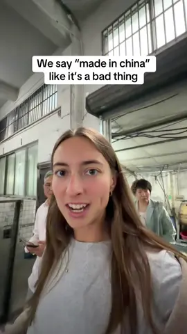 China is years ahead of America and they make products like no other 👏🏻 #china #madeinamerica #manufacturing 