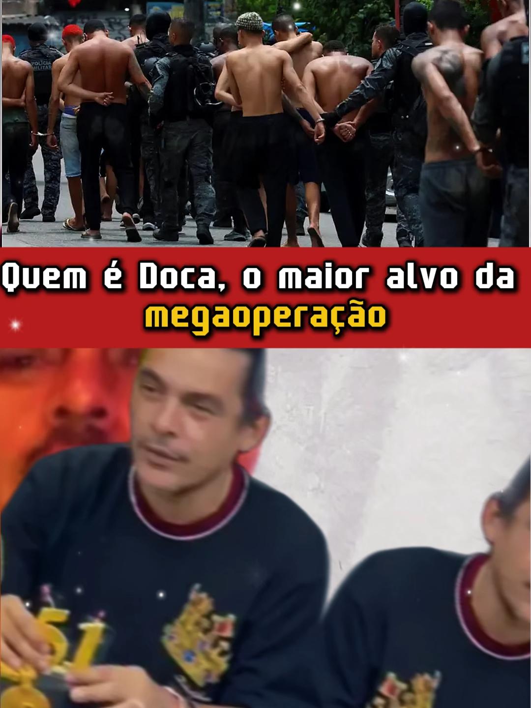 Revelado quem é Doca, o maior alvo da megaoperação no Rio de Janeiro #MegaOperacaoRJ#doca#alemão#penha