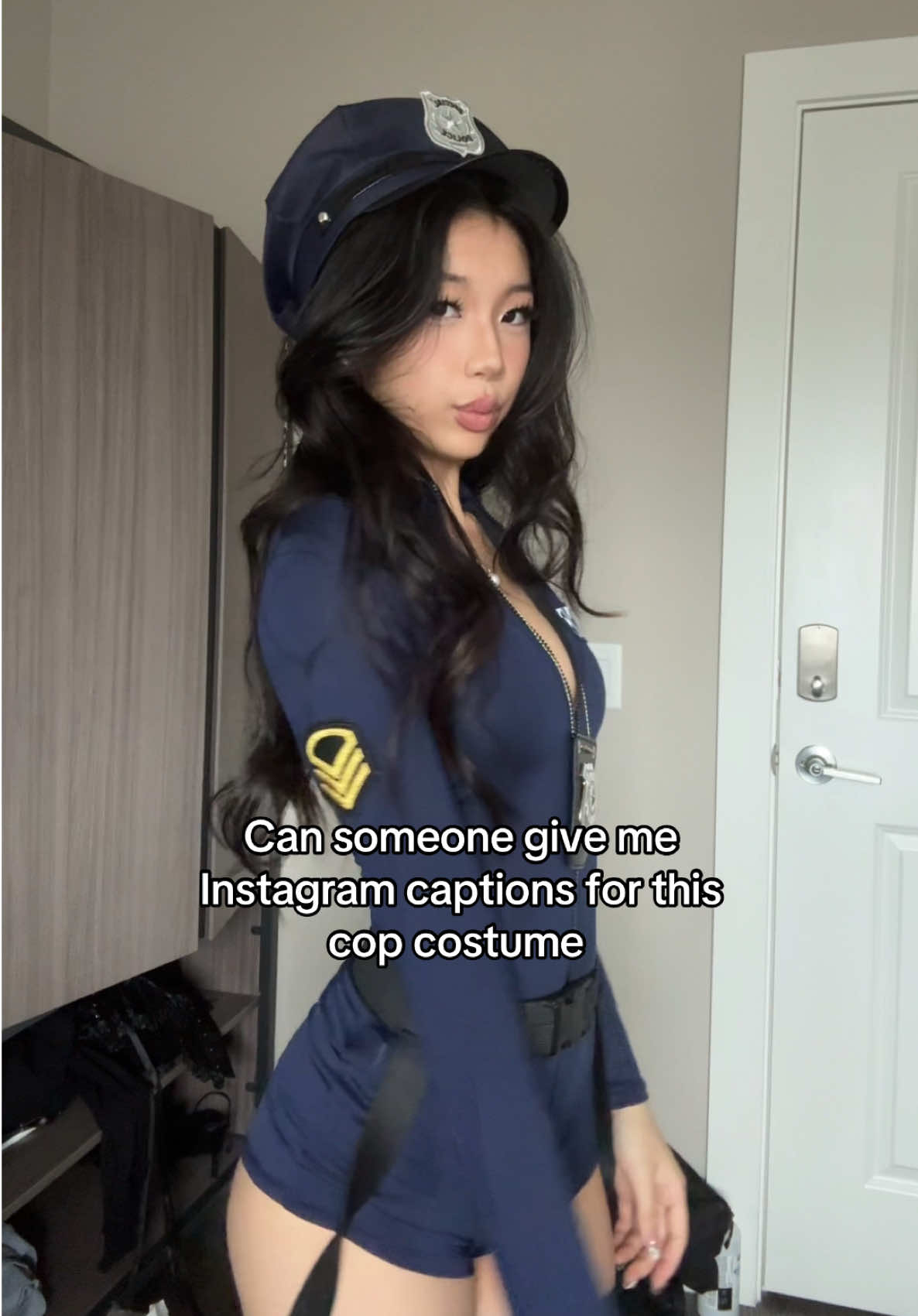 #fyp #viral #halloween #copcostume #captions 