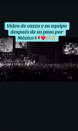 Lo que provocó cazzu❤️ en México 🇲🇽 