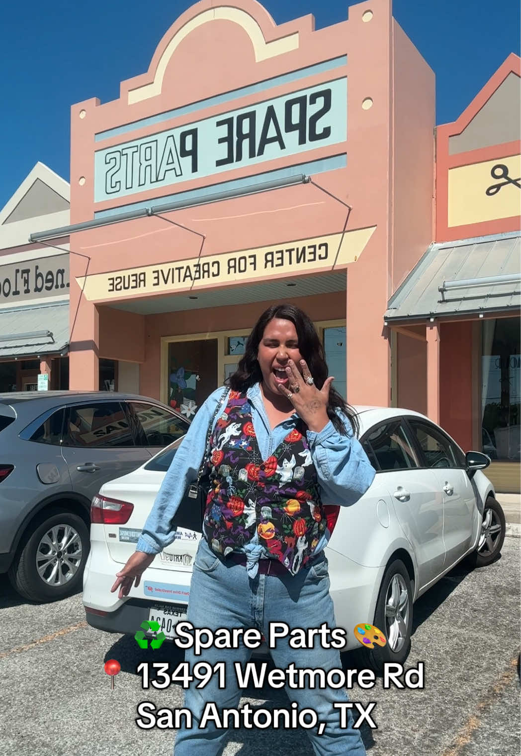 It’s like thrifting for CRAFT SUPPLIES! This one of a kind reuse store is small but has so much to go through! And is extremely maintained and affordable! Have you been here before?  . @Spare Parts  📍13491 Wetmore Rd, San Antonio, TX 78247