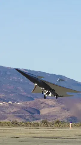 X-59 quiet supersonic jet completes first flight NASA and Lockheed Martin's revolutionary aircraft turns sound barrier's sonic 🅱️ooms into gentle thumps Commercial flights could go twice as fast over land Skunk Works reinventing aviation's future from Palmdale today