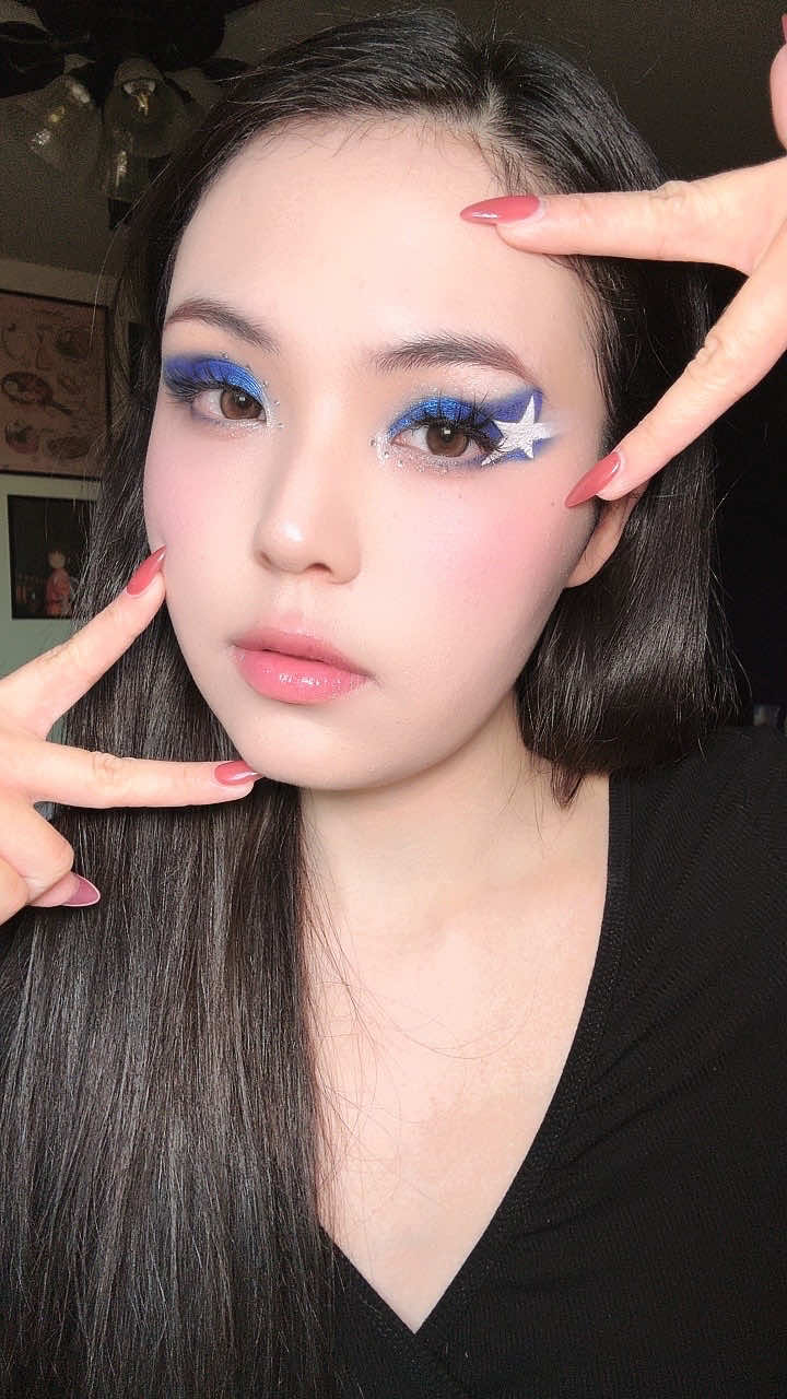 lmk what kpop album covers I should do makeup inspired by next! #enhypenengene #enhypen_belift #enhypenjake #kpopmakeup #kpopinspired Kpop concert makeup 