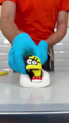 DIY: Epic Cartoon Characters from Candy! ✨ #funny #memes #tutorial #cooking #fyp 