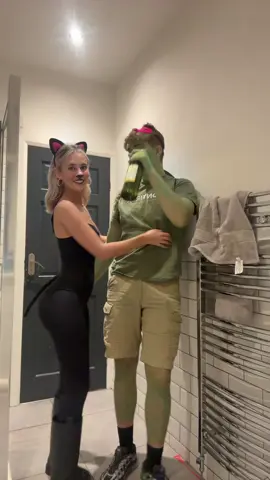 Cat and ninja turtle x 