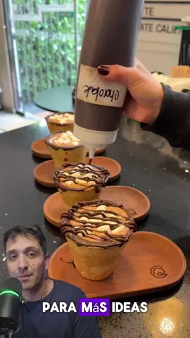 @Entre Sabores Chile  Café en taza de galleta. Ideas de negocio #emprender #ideasdenegocio #emprendimiento 