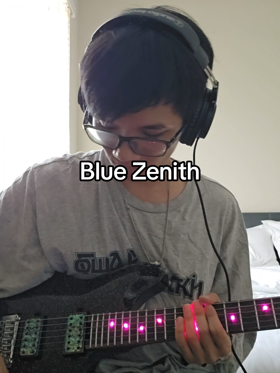 Replying to @moestal_  Tremolo picking 200bpm is not fun Blue Zenith - Xi #osugame #music #fyp #guitartok #guitar #cover #rhythmgame #geometrydash #bluezenith 