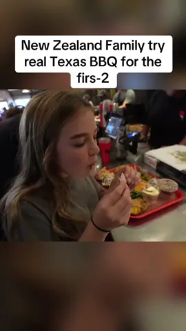 New Zealand Family try real Texas BBQ for the firs-2