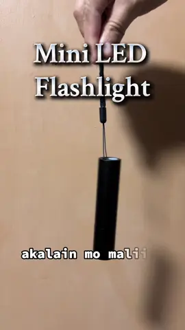 Yung di mo akalain na ganito sya kaliwanag eto mini flashlight #flashlight #ledflashlight #flashlights #miniflashlight #waterproofflashlight 