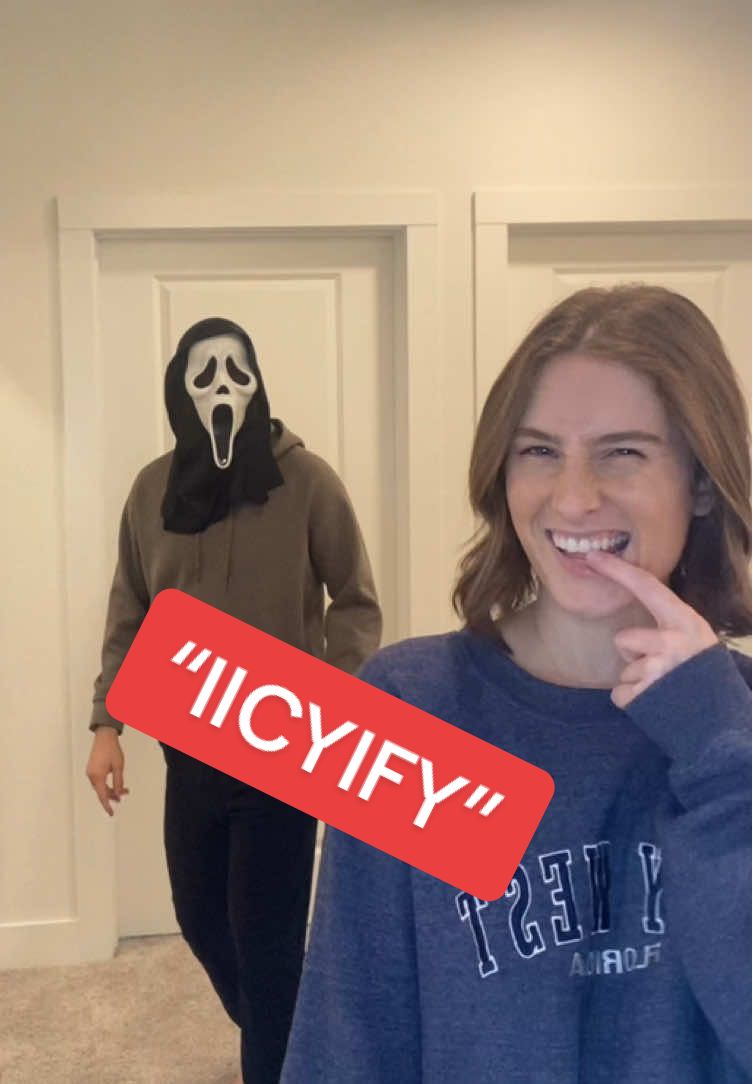 When you’re being chased, but its ghostface. IICYIFY. #scream #ghostface #BookTok #masktok #fyp 