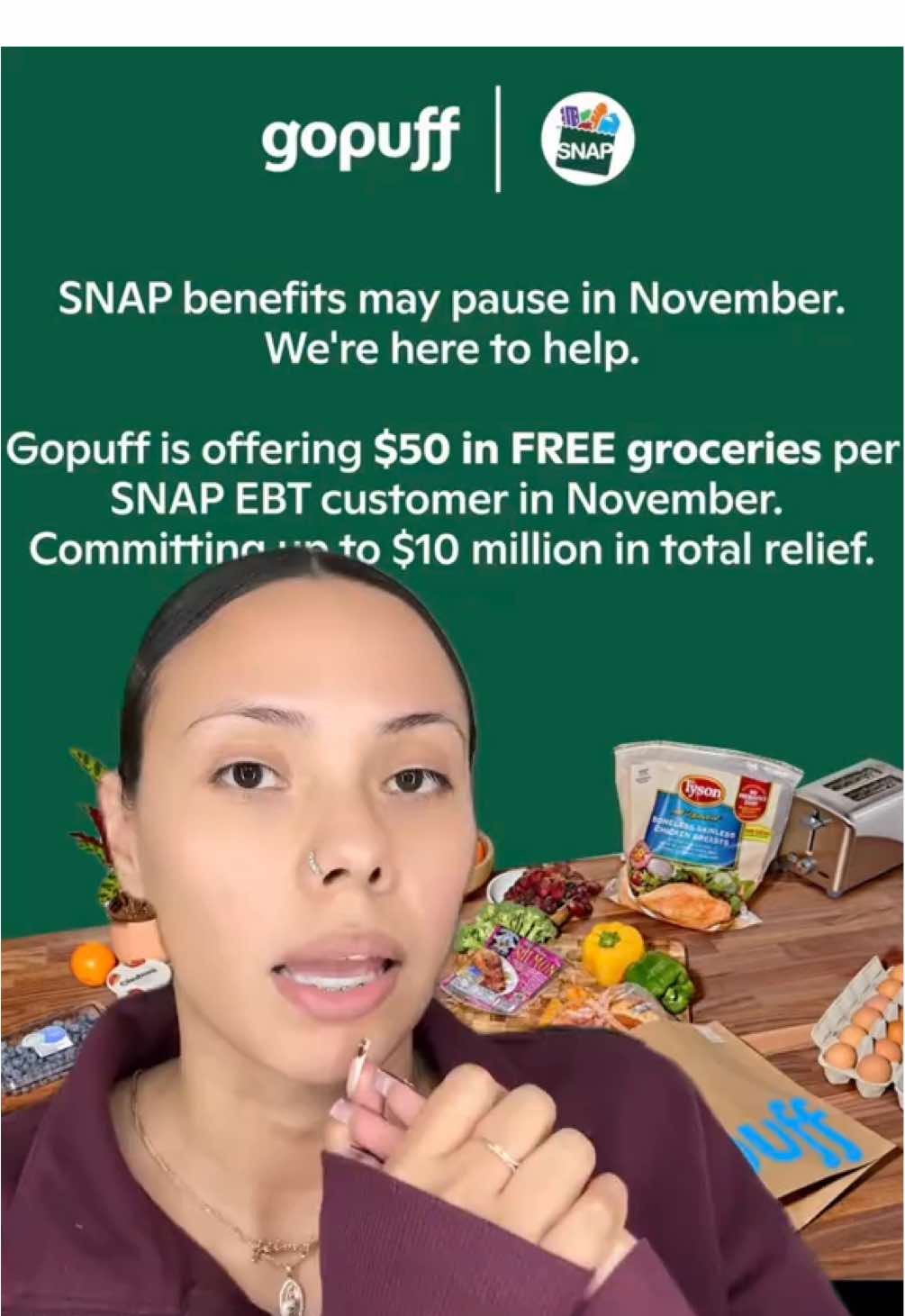 If you or someone you know uses SNAP, here’s a little help that can go a long way 💛 Please share this on your stories or feed or with anyone you know!