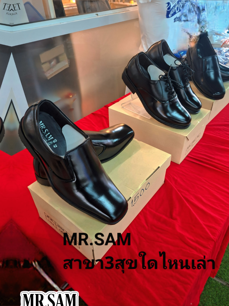 Leather shoes by MR.SAM[tongchai]สาขา3 #รองเท้าผ้าใบ #เทรนวันนี้ #mrsamคัทชูหนังวัวแท้ #รองเท้าแฟชั่น #รองเท้า 