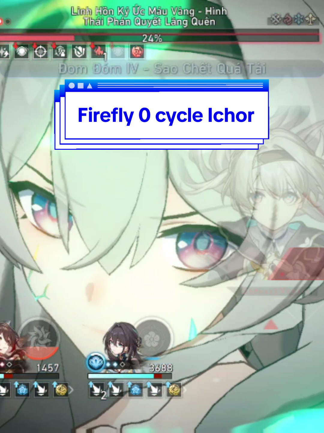 MOC V3.6 | E2 Firefly 0 cycle node 2: Ichor Memosprite #hsrcreators #HonkaiStarRail #0cycle #Firefly #Fugue 