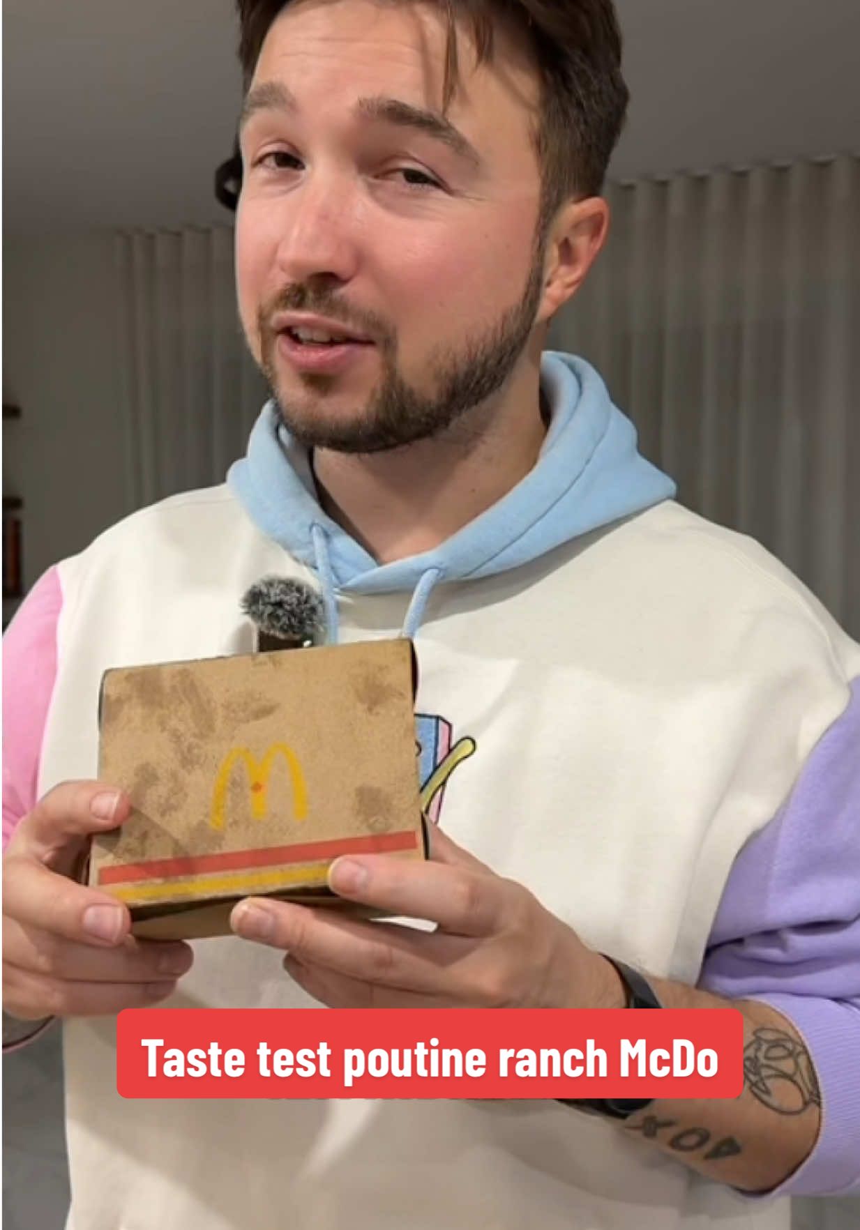 Nouveau taste test @McDo Canada: la nouvelle poutine sauce ranch bacon et poulet! 🍗  • • • #tastetest #mcdo #mcdonalds #poutine 