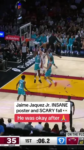 Jamie Jaquez Jr. is HIM 🔥 #jaimejaquezjr #heat #hornets #NBA #basketball