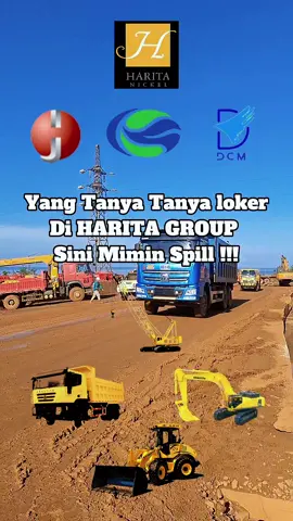 Loker HARITA GROUP #alatberat #tambang #Nickel #excavator #KPS 