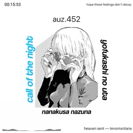 cotn1  ib: @afiz.                              I posted a zoomed in version by accident 😭 #edits #callofthenight #nazunananakusa #kouyamori 