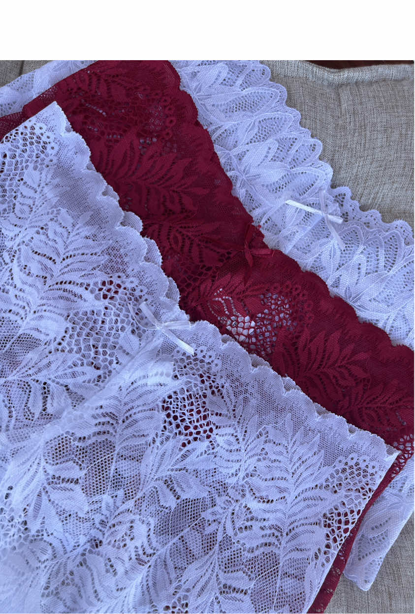 3 pieces of pure lace perfection✨#lacepanty #finetoo #underwear #womenswear #tiktokshop 