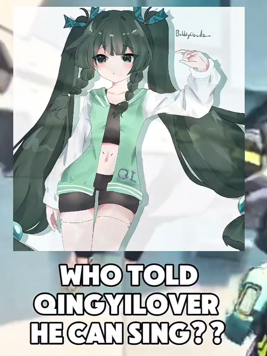 SINGING FOR MY WIFE QINGYI ❤️ #fyp #zenlesszonezero #zzzero #zzz #qingyi 