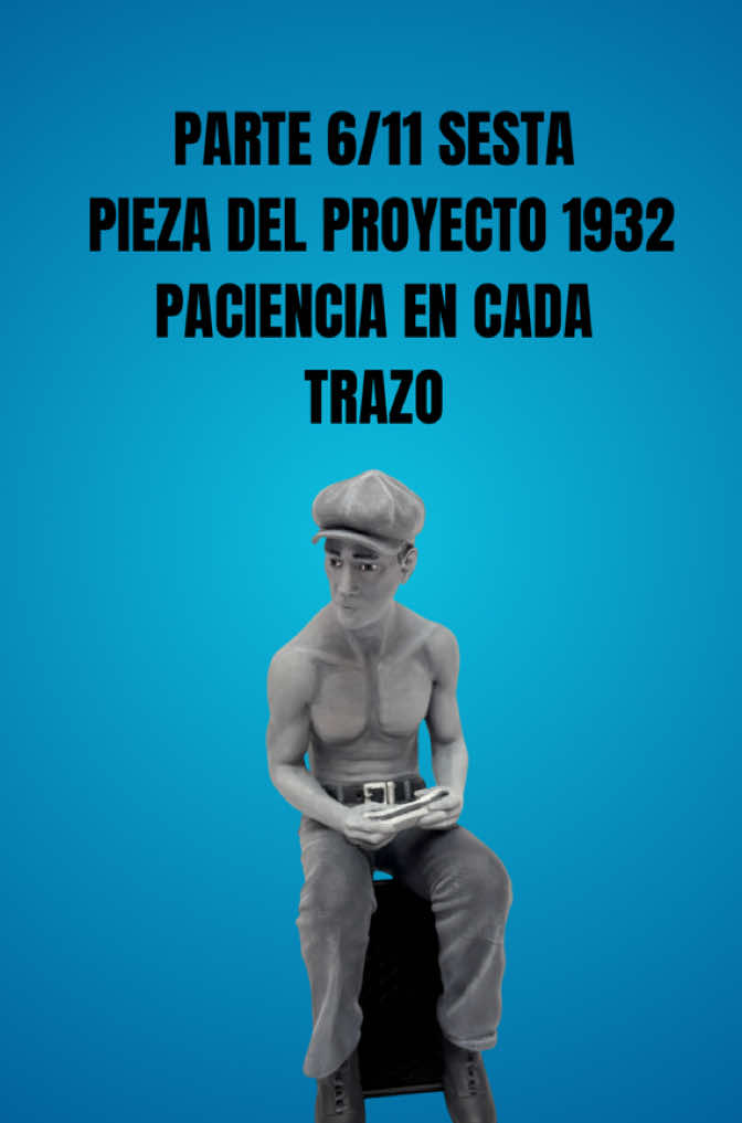 parte 6/11 sesta  pieza del proyecto 1932 paciencia en cada  trazo#impresion3D #proyecto #1932 #impresion3d #