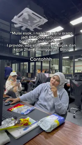 Seronok jugak eh kalau dapat boss mcm Khairul Aming 😇 Contohhh #fyp #office #trendingvideo