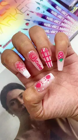 Your daughter would love these nails art markers!!! They’re absolutely gorgeous and beautiful ❤️ perfect gift for them to draw!!!#tiktokshopblackfriday #tiktokmademebuyit #nail #nailart #nailtok 