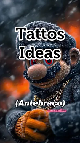 Quer testar uma tattoo antes de fazer permanente no seu corpo? Confere a vitrine com tattoos temporárias! #tattoo #forearmtattoo #masculino #tatuagem #tattooideas 