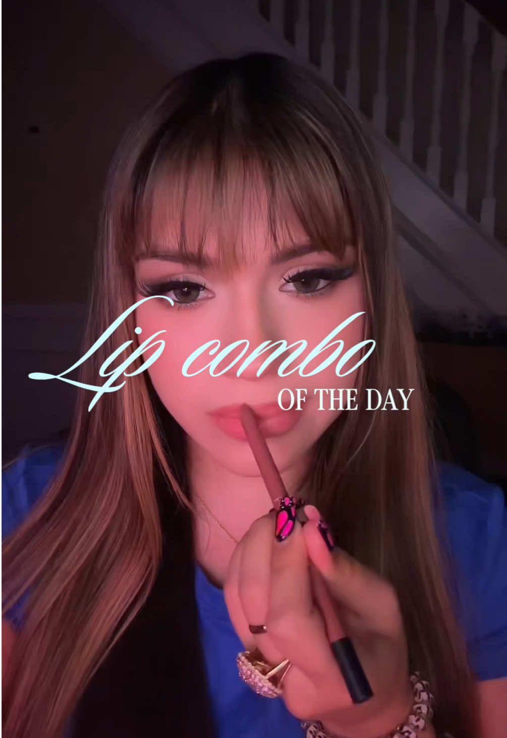 My everyday lip combo 😍🫦 @Huda Beauty lip liner in pinky brown 💕 @COVERGIRL lip stain in natural blush 💕 @Maybelline NY plumping gloss in mauve bite 💕                               I added a lil concealer in the middle for ombré look 👀 🫦  #lipcombo #lipstain #analyzxo #makeuptutorial #girlythingsz 