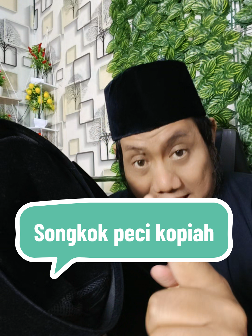 Songkok peci kopiah #songkokhitam #pecihitam #kopiahhitam #sipalingaffiliate #Modalkontendoang 