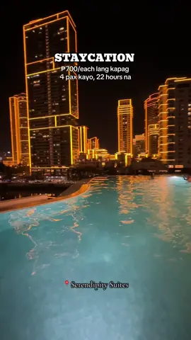 ✅ Pet Friendly  ✅ No hidden Charge  ✅ Free pool access and Gym For Inquiries, DM our: FB page:           📍Serendipity Suites (Gray Profile Infinity)    Instagram:  📍serendipityxsuites Phone: 📞 09620567864 📞 09563655128 📞 09278992253 📞 09688708985  #createinsightsearch #AffordableGetaway #airbnbfinds #StaycationPH #rockwell   