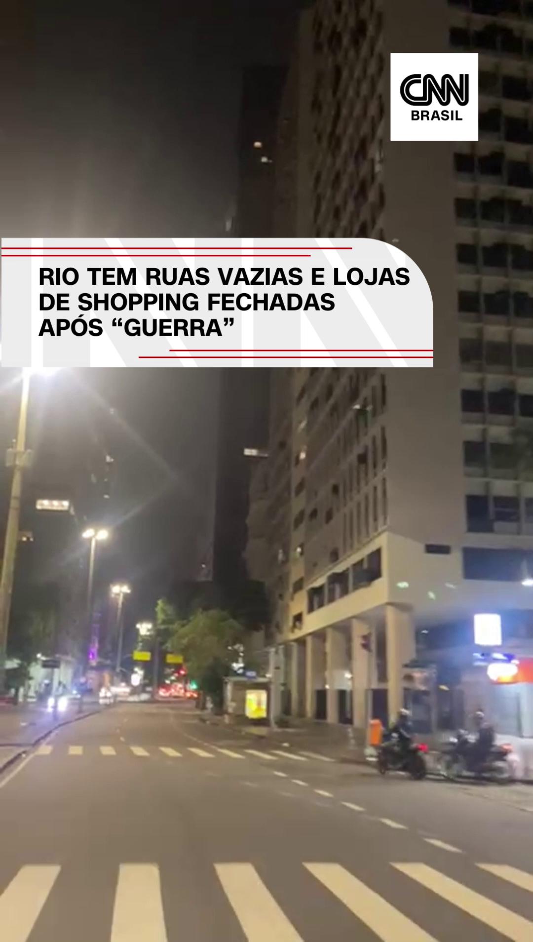 CENTRO ESVAZIADO A chamada megaoperação 