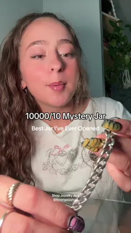 The best find😍 comment to join my mystery jewelry jar giveaway!!! #jewelry #mysteryjewelry #gucci #mystery 