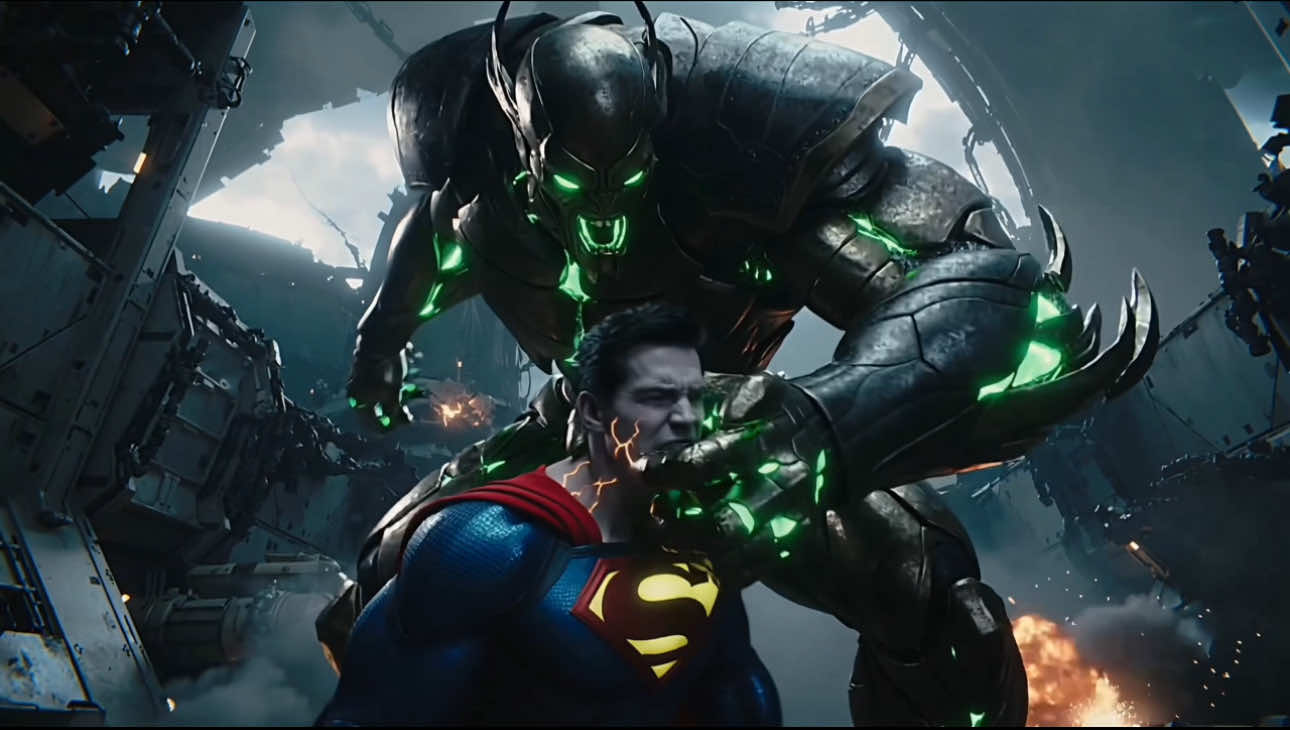 Earth burns. Hope fades. But Superman isn’t done fighting yet. Skyfall has begun. 🔥   #Superman #Dccomics #DCUniverse #manofsteel #supermanmovie