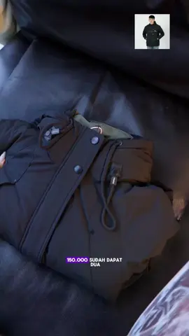 jaket anti air dan angin waterproof keren banget kak #jaket #jaketantiair #jaketwaterproof #bergolafashion 